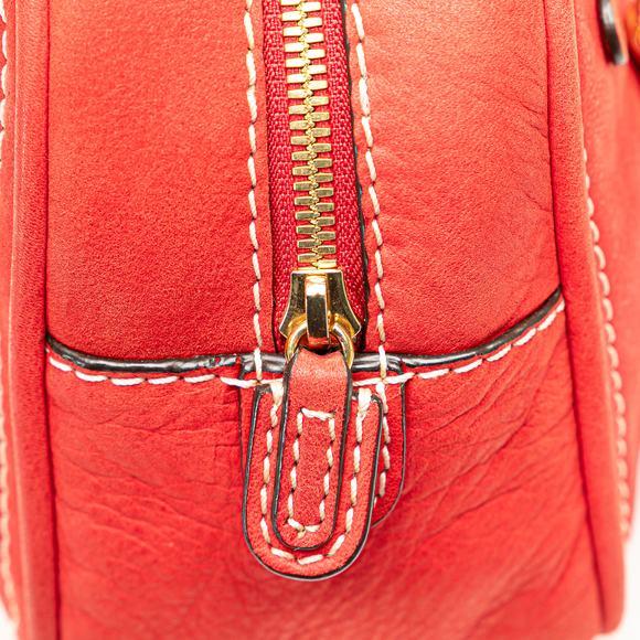 Pre-Loved LOEWE Leather Anagram Tassel Handbag - Picture 8 of 10